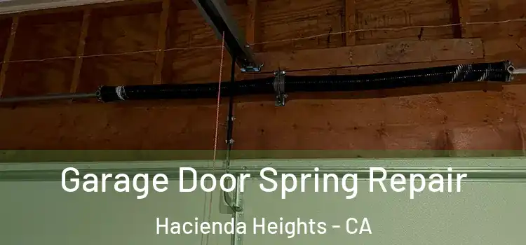  Garage Door Spring Repair Hacienda Heights - CA