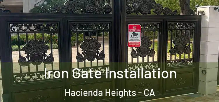  Iron Gate Installation Hacienda Heights - CA