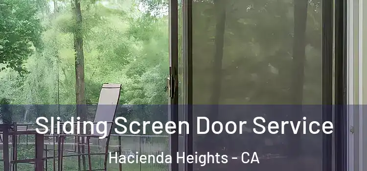  Sliding Screen Door Service Hacienda Heights - CA